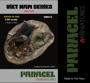 画像1: Paracel Miniatures[VM012]1/35 ベトミン軍女性兵士 1946-1954(2体セット) (1)