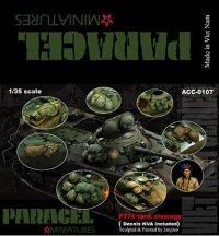 Paracel Miniatures[AC0107]1/35 北ベトナム軍 PT-76積荷セット