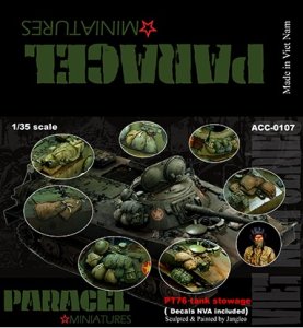 画像1: Paracel Miniatures[AC0107]1/35 北ベトナム軍 PT-76積荷セット (1)