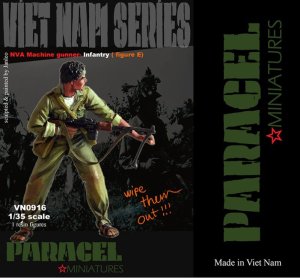 画像1: Paracel Miniatures[VN0916]1/35 北ベトナム軍 歩兵(E)機関銃手 (1)