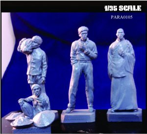 画像1: Paracel Miniatures[PARA0105]1/35 ベトナム市民セット1(4体セット) (1)