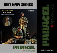 Paracel Miniatures[VN0215]1/35 北ベトナム軍 戦車兵(3体セット)