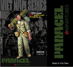 画像1: Paracel Miniatures[VN0116]1/35 北ベトナム軍 兵士(A)機銃手 (1)