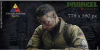 Paracel Miniatures[PM1710]1/10 WWII米 戦車指揮官 1944-1945(バストモデル)