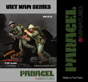 画像1: Paracel Miniatures[VN1515]1/35 北ベトナム軍 歩兵セット1(A+B)RPGチーム(2体セット) (1)