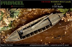 画像1: Paracel Miniatures[AC0103]1/35 ベトナム メコンデルタ手こぎボート(小) (1)