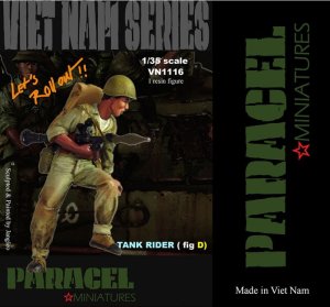 画像1: Paracel Miniatures[VN1116]1/35 北ベトナム軍 戦車跨乗兵(D)RPG射手 (1)