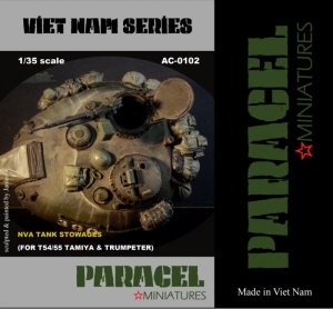 画像1: Paracel Miniatures[AC0102]1/35 北ベトナム軍 T-54/55積荷セット (1)