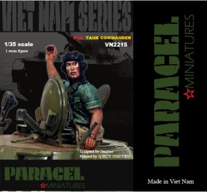 画像1: Paracel Miniatures[VN2215]1/35 北ベトナム軍 戦車指揮官(1) (1)