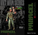 Paracel Miniatures[VN0216]1/35 北ベトナム軍 兵士(B)+猿