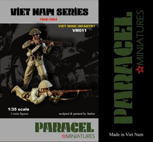 画像1: Paracel Miniatures[VM011]1/35 ベトミン軍歩兵 1946-1954(2体セット) (1)