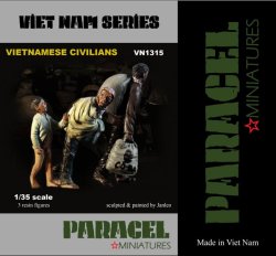 画像1: Paracel Miniatures[VN1315]1/35 ベトナム市民セット2(1115+1215)