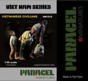 画像1: Paracel Miniatures[VN1315]1/35 ベトナム市民セット2(1115+1215) (1)