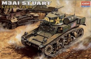 画像1: アカデミー[AM13269] 1/35　M3A1 スチュアート (1)