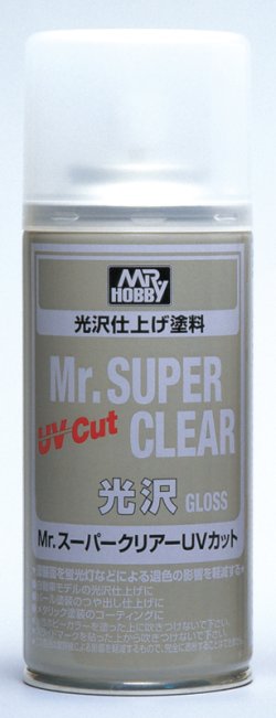 画像1: GSIクレオス[B522]Mr.スーパークリアーUVカット（溶剤系スプレー） 光沢