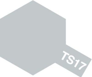 画像1: タミヤスプレー TS-17 アルミシルバー (1)