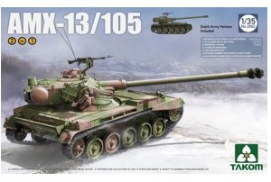 画像1: タコム[TKO2062]1/35 AMX-13/105 フランス軍 軽戦車 (1)