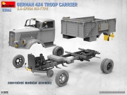 画像4: ミニアート[MA53061]1/35 ドイツ製 4x4 兵員輸送車 3.6-6700A Rn型
