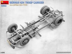 画像9: ミニアート[MA53061]1/35 ドイツ製 4x4 兵員輸送車 3.6-6700A Rn型