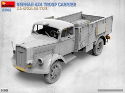 画像10: ミニアート[MA53061]1/35 ドイツ製 4x4 兵員輸送車 3.6-6700A Rn型