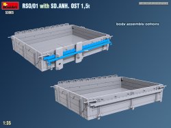 画像13: ミニアート[MA53005]1/35 RSO/01 w/トレーラー Sd.Anh. Ost 1.5 t
