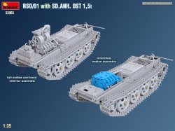 画像9: ミニアート[MA53005]1/35 RSO/01 w/トレーラー Sd.Anh. Ost 1.5 t