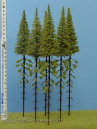 Model Scene[MK300]枝打ちしたカラマツの木 高さ280-320mm(5本入)