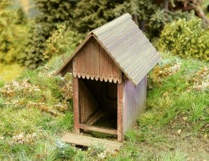 画像1: Model Scene[94505]1/45-1/48 森の井戸(キット) (1)