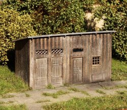 画像1: Model Scene[96508]1/144-1/160(Nスケール) 資材小屋(キット)