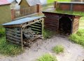 Model Scene[96512]1/144-1/160(Nスケール) 薪小屋＃2(キット)