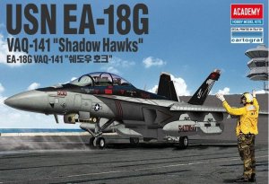 画像1: アカデミー[AM12560]1/72 EA-18G グラウラー VFA-141 「シャドウ・ホークス」 (1)