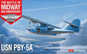 画像1: アカデミー[AM12573]1/72 PBY-5A カタリナ  "ミッドウェイ作戦" (1)