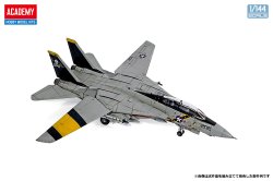 画像4: アカデミー[AM12626]1/144 F-14A トムキャット"VF-84 ジョリー・ロジャース"