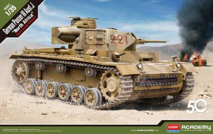 画像1: アカデミー[AM13531]1/35 III号戦車 J型 「北アフリカ戦線」 (1)