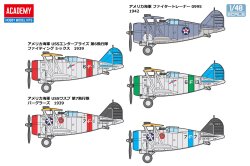 画像3: アカデミー[AM12326]1/48 F3F-2 フライングバレル "VF-6 ファイティング シックス"
