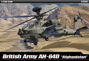 画像1: アカデミー[AM12537]1/72　AH-64D　アパッチ　”イギリス陸軍　アフガニスタン” (1)