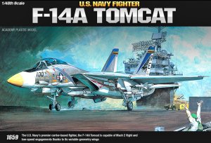 画像1: アカデミー[AM12253] 1/48　F-14A　トムキャット　”第143戦闘攻撃飛行隊” (1)