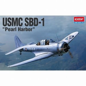 画像1: アカデミー[AM12331]1/48 アメリカ海兵隊 ダグラス SBD-1 ドーントレス パールハーバー (1)