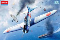 アカデミー[AM12352] 1/48 零式艦上戦闘機21型 "ミッドウェイの戦い"