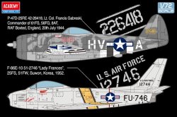 画像8: アカデミー[AM12530]1/72 P-47D & F-86E "ガブレスキー"