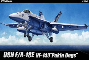 画像1: アカデミー[AM12547]1/72　F/A-18E　”VFA-143　ピューキン・ドッグス " (1)