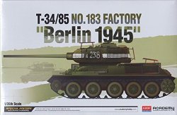 画像1: アカデミー[AM13295] 1/35　T-34/85 No.183 Factory"ベルリン1945"
