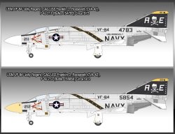 画像2: アカデミー[AM12305]1/48 F-4J ファントムII  VF-84 ジョリーロジャース