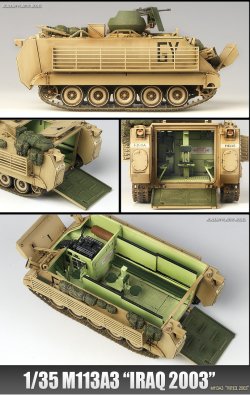 画像4: アカデミー[AM13211]1/35 M113 IRAQ Ver