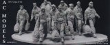 AC MODELS［ACM32012] 1/32 WWII米 B17クルーセット 欧州戦線(10体セット)