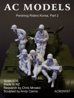 画像1: AC MODELS[ACM35037]1/35 朝鮮戦争 米パーシングライダース パート2(5体セット)