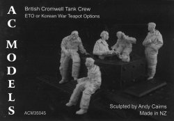 画像1: AC MODELS［ACM35045] 1/35  British Cromwell crew in Pixie suits ETO or Korea