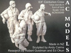 画像1: AC MODELS［ACM35049]1/35  IDF Centurin crew standing