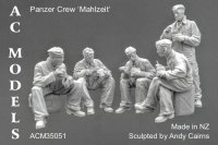 AC MODELS[ACM35051]1/35 WWII ドイツ 食事中の戦車兵「いただきます」(5体セット)