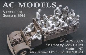 画像1: AC MODELS［ACM35053]1/35  German prisoner in truck  full set (1)